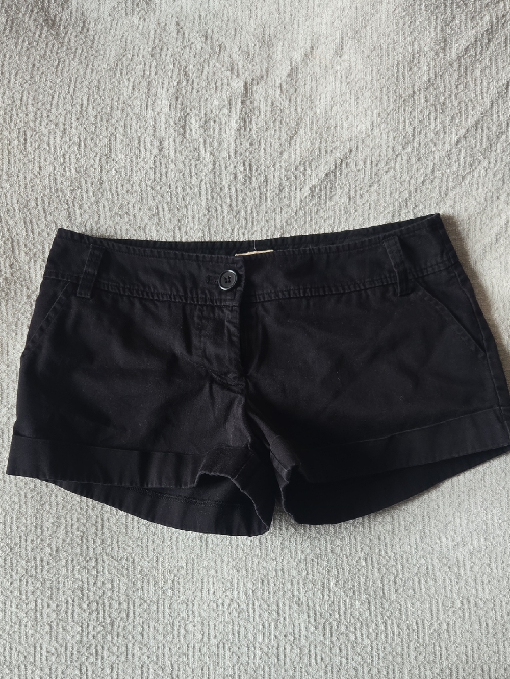 Rue21 Black Cuffed Women's Shorts